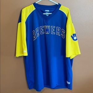 Milwaukee Brewers lightweight jersey shirt